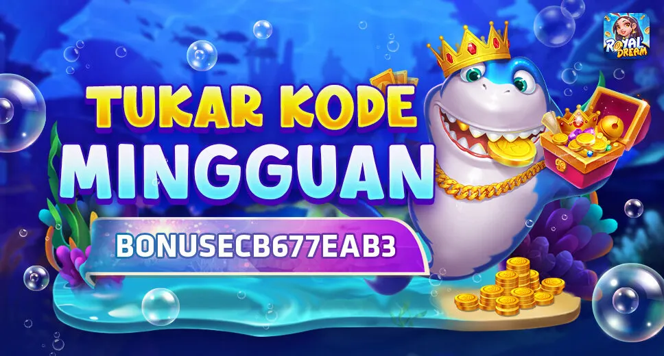 Pengumuman kode mingguan Royal Dream 31 Agustus-6 September 2026 bertema hiu raja laut